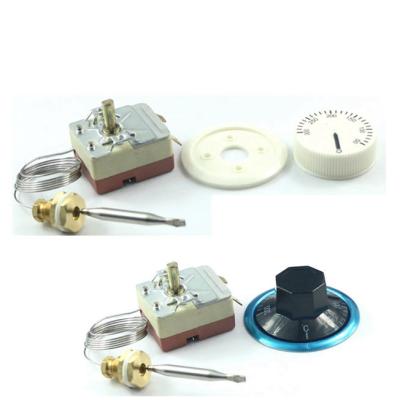 China Back or Front of Panel Selling Sell Water Heater Electrical Temperature Control Degree Bimetal Thermostat for sale