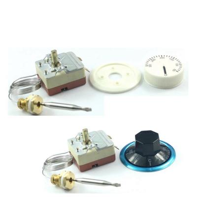 China Back Or Front Of Bimetal Thermostat Custom Control Valve Protector Panel Temperature Switch for sale