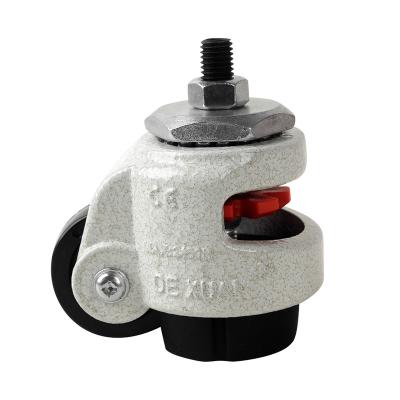 China SWIVEL Industrial swivel height adjustable esd single caster wheel for sale