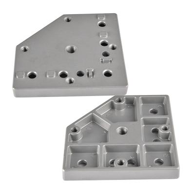 China PIVOT Caster Connection Plate Aluminum Alloy Caster Foot Plate for sale