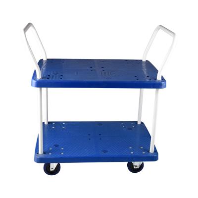 China Professional Heavy Duty Motors 150kg Platform Plastic Folding Power Tool Cart Manufacturers for sale