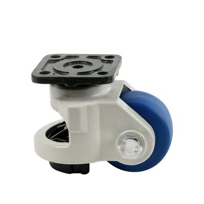 China Factory Wholesale Horizontal PIVOT Height Leveling Adjustment Casters for sale