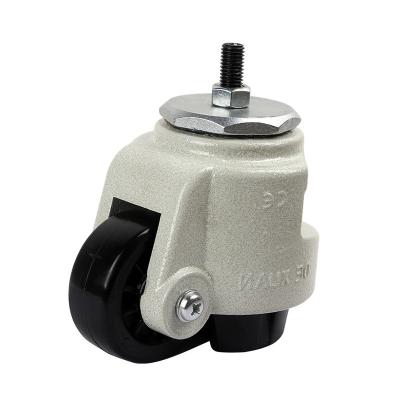 China Aluminum PIVOT Casters Machine Medical Equipment Small Rubber Wheel Caster for sale