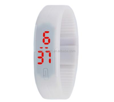 China Alarm Promotional Gift Led Kids Watch Touch Screen Silicone Rubber Kids Watches for sale