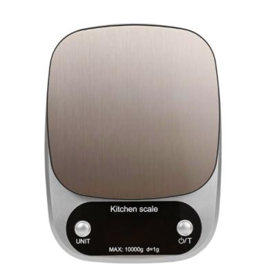 China Cha Factory Stainless Steel Food Digital Kitchen Scale Weight Grams and Ounce for Cooking and Baking, Weight Range 1g-5kg, Tare 21.2*5.6*2.9cm for sale