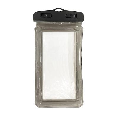 China Anti-Drop PVC Phone Pouch Waterproof Phone Dry Filter Mount With Arm Band And Lanyard For Maximum Size 6.5