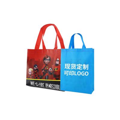 China Eco Friendly Custom 100% PP Spunbond Non Woven Fabric Shopping Bag Folding Reusable Non Woven T-Shirt Bag for sale