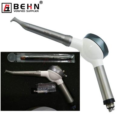 China Cleaning and Whitening dental air polisher with connector /Dental airflow handpiece air jet prophy unit stainless steel sandblaster medical supplies for sale