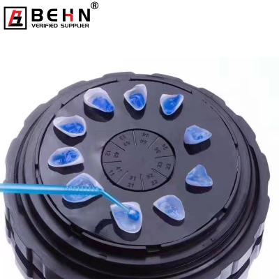 China BEHN Plastic Tooth Protective Correction Box All-Ceramic Veneer Treating Porcelain Chip Disinfection Cleaning Box Dental Denture Storage for sale