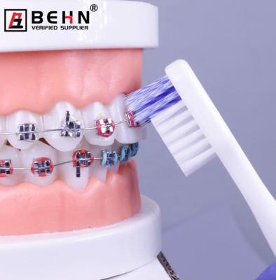 China BEHN Rechargeable Adult Dental Professional Toothbrush Orthodontic Plastic & Metal Dental Art Sonic Electric Toothbrush l/v for sale