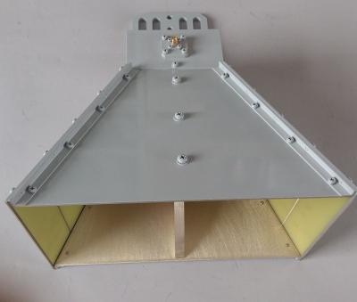 China Aluminum Dual ridge horn antenna for sale