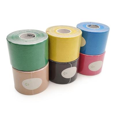 China Sports Pad 5Cm*5M China Factory Price Cotton Material Sport Tape Kinesiolog Tape for sale