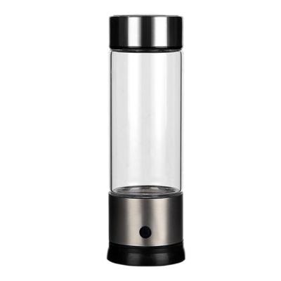 China High Antioxidants Hydrogen Rich Energy Electrolysis Hydrogen Generator Water Ionizer Cup Water Healthy borosilicate glass/pc cup for sale