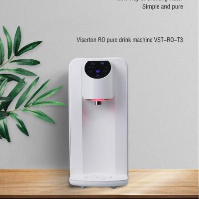 China 2022 Household Hot Water Dispenser Korea Commercial Instant Alkaline Water Dispenser Countertop UV Filtered Home Office Mini Cold Water Dispenser for sale