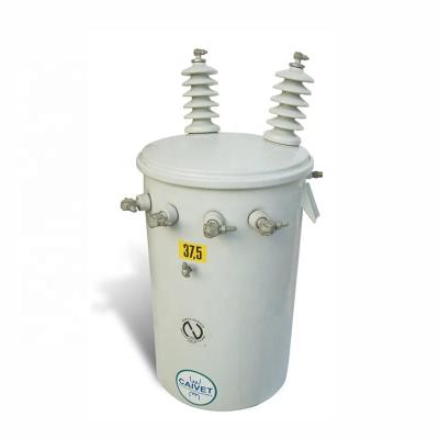 China Power distribution system 13.2kv/12.4kv everpow pole mount transform pole transformers in philippines 75kva 125 kva transformer price for sale