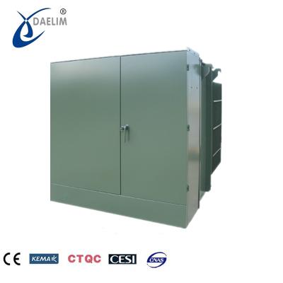 China Power Distribution System Protection Mounted Transformer 75kva Dead Front Protection Mounted Transformer Pedestal 13.2kv for sale