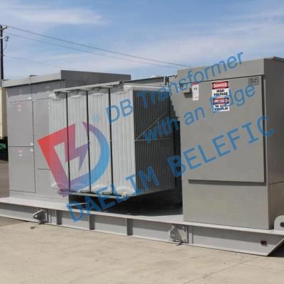 China Power 1500 KVA Protection Mounted Transformer, Platform Mounting Transformer, Oil Filled Protection Mounted Transformer for sale