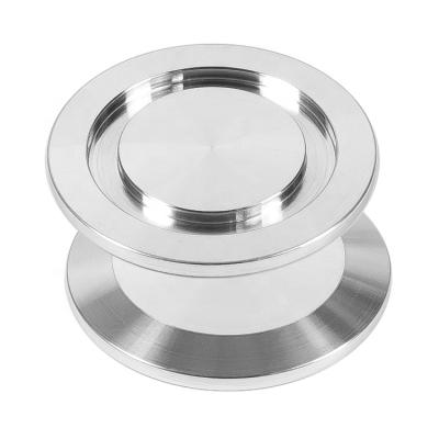 China KF-40 Aluminum Alloy Aluminum Vacuum Fittings Aluminum Blind Flange for sale