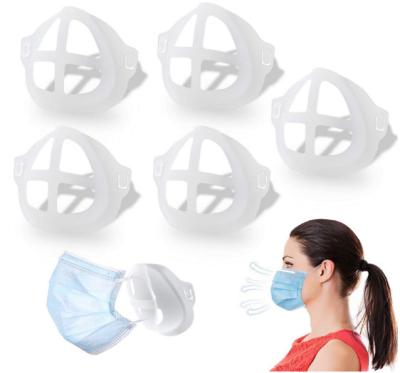 China Breathable Silicone 3D Waist Support Mask Holder Breathable Anti-Stuffy Protect 3D Mask Inner Bracket for sale