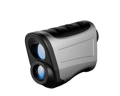 China ABS+PC OEM Sliver 1000m Laser Golf Rangefinder With PU Leather for sale