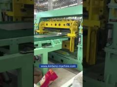 Rotary Shear Cut To Length Line With Trimming Machine And Head Shear