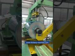 Aluminum Sheet Coil Cutting Machine 1650mm Metal Sheet Slitting Machine
