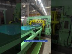1350mm Rotary Shear Metal Cut To Length Line For High Volume Production