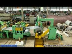 High-output Sheet Production High Speed Coil Metal Cut To Length Line