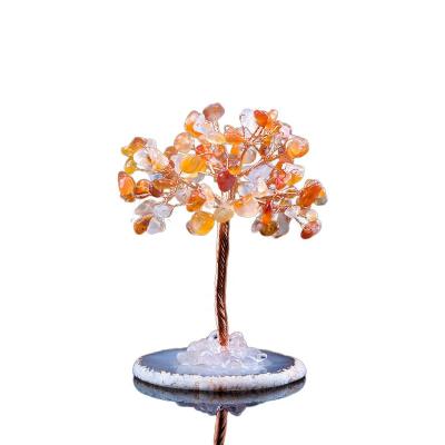 China China Wholesale Natural Crystal Tree Lucky Tree Money Home Decorations for sale