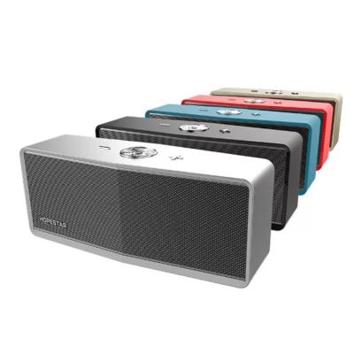 China 2021 popular radio subwoofer 10W portable speaker with aux series. support 1+1 connection of TF FM for sale