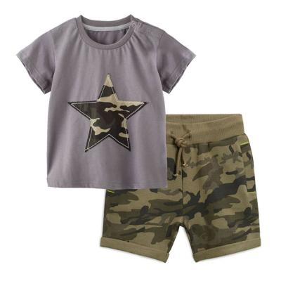 China CZM10609A Latest Breathable Boy Set Wholesale Boys Shirt With Pant for sale