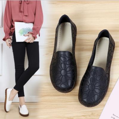 China 2019 czm10127a flat woman flats relaxing female shoes suitable lady shoe for sale