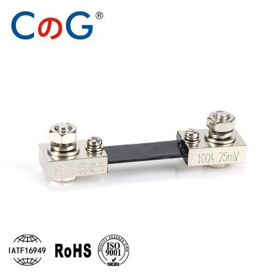 China Brass + manganin CG. FL-2 75A 100A 150A 200A 250A 300A 400A 500A 600A 75mV 60mV China switch manufacturers switch electric car resistor prices for sale