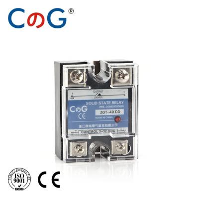 China CG Sealed Solid State Relay. SSR-40DD SSR 40A DC-DC for sale