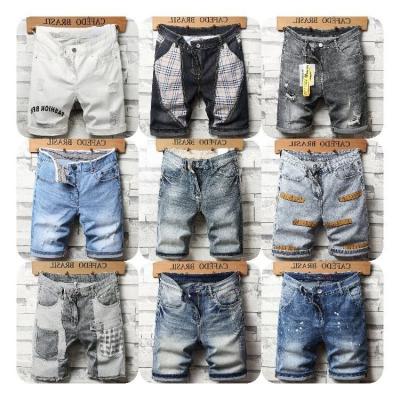 China 2023 summer printed wholesale mens factory boys shorts breathable jeans and shorts for sale