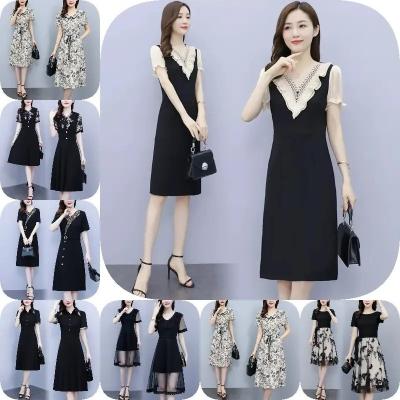 China Anti-wrinkle 2023 Women's Summer Dresses Ruffles Leopard Print Short Floral Print Neck Tie Waist Mini Dress A Sun High Line Dress for sale