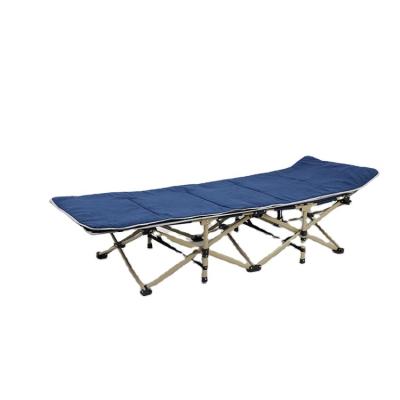 China 2021 Modern Collapsible Folding Bed Furniture Metal Compact A Camping Bed for sale