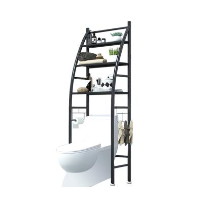 China High Quality Hot Sale Bathroom Storage Shelf Organizer Holder Over Toilet Standing Type for sale