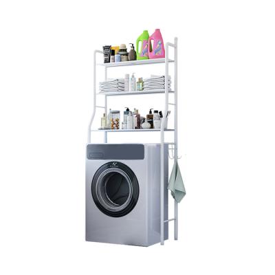 China Standing Type Widely Used Special Design Bathroom Washing Machine Shelf Organizer Rack Storage for sale