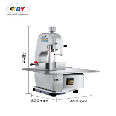 China Meat Processing Aluminum Alloy Frame RC250B Meat Cutter Slicing Machine Bone Cutter Frozen Meat Bone Sawing Machine for sale