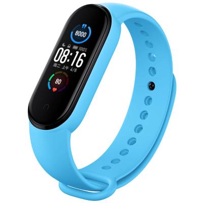 China Hot Sale Water Resistant Silicone Sport Smart Watch Watch Band For Original Xiaomi MI Band 5 Version 6 Global Smartwatch Strap Wristband Pro for sale