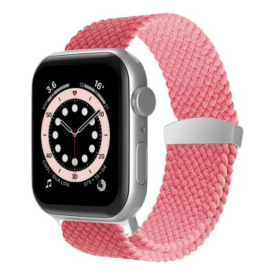 China Fabric 38Mm Watch Band Design Nylon 42Mm Watch Bands Strap 2021 Compatible For Fabric Apple Watch Bands for sale