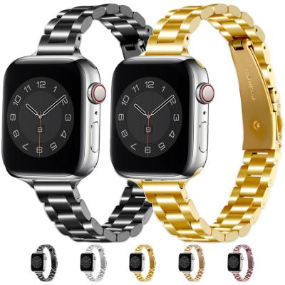 China Hot-selling Stainless Steel Watch Band Strap For Samsung Smart Watch High Quality Metal Watchband for sale