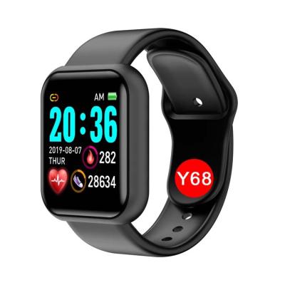 China 2021 New Touch Screen Reloj Smartwatch D20 Y68 Fitness Tracker Sports Smart Smart Watch Smart Healthy Wristband for sale