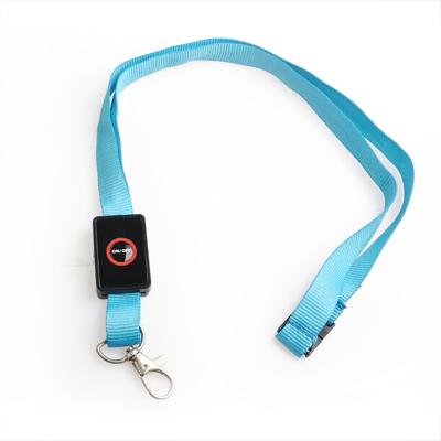 China OEM Hot Sale Design Fashion Fashiontable Sublimation LED Cheap Flashing Lanyard Glowing In The Dark for sale