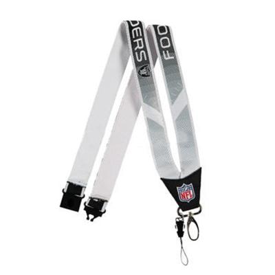 China Practical Carbon Fiber Woven Lanyard Fabric Custom Polyester Woven Neck Lanyard From China for sale