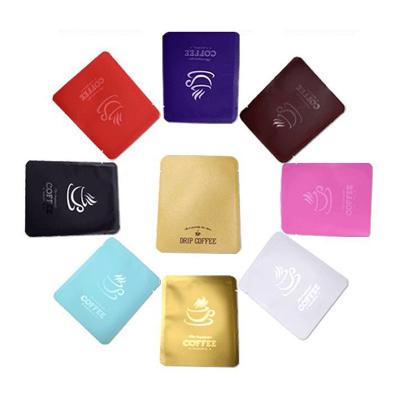 China BIODEGRADABLE Food Grade Biodegrade Matte Plastic Stand Pouch Flat Bottom Packaging Ziplock Coffee Bag With Valve Customized Coffee Bags for sale