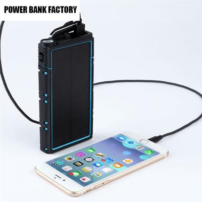 China Fast Power Bank Support 26800mah 20000mah Portable Solar Charger for sale