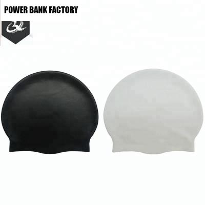 China Durable Free Shipping BagTop Amazon Selling Custom Logo Cool Silicone Solid Swim Hat for sale