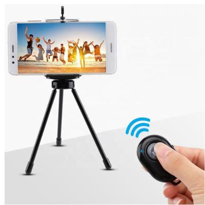 China Zinc Alloy Tripod Desktop Mini Phone Tripod Flexible Metal Portable Tripod Stand for Selfie Live Broadcasting for sale